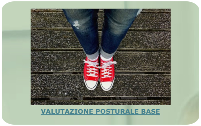 Valutazione posturale test di base